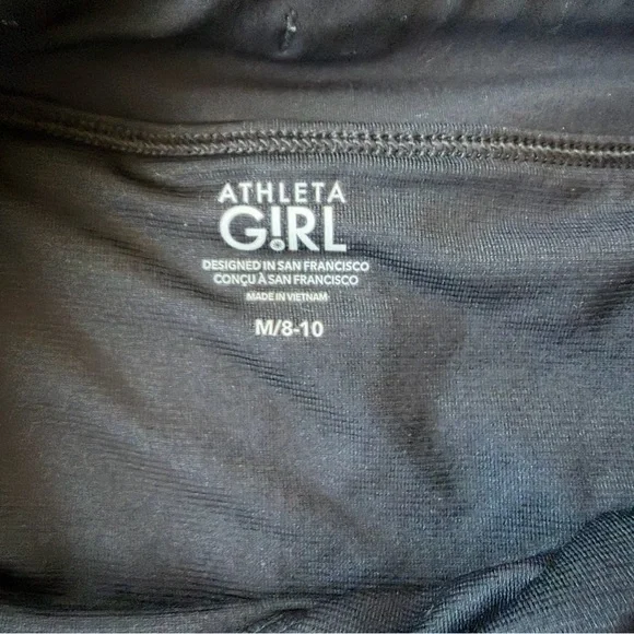 Abercrombie Kids & Athleta Girl Lined Black shorts. - Picture 3 of 3